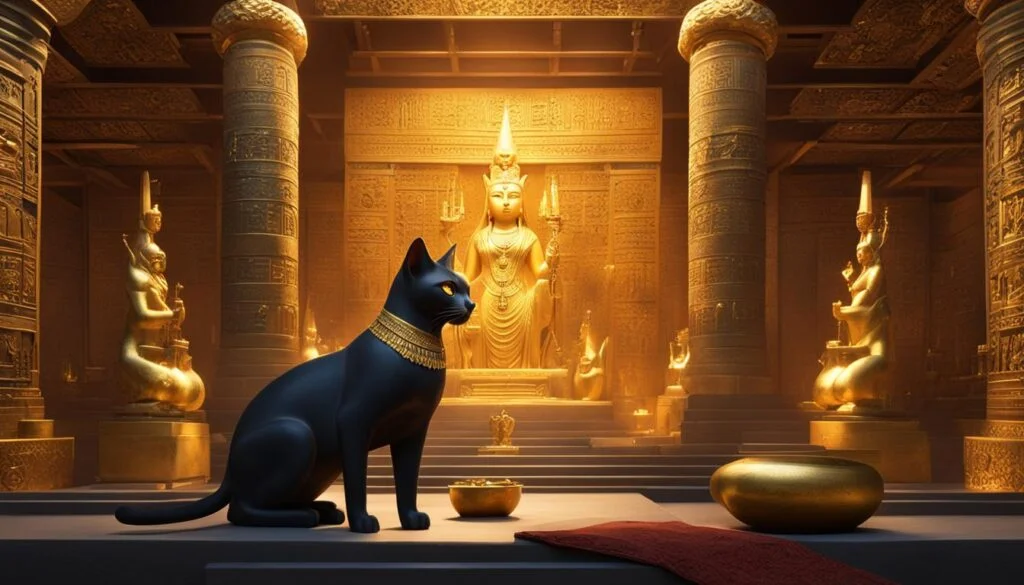 Egyptian cat worship