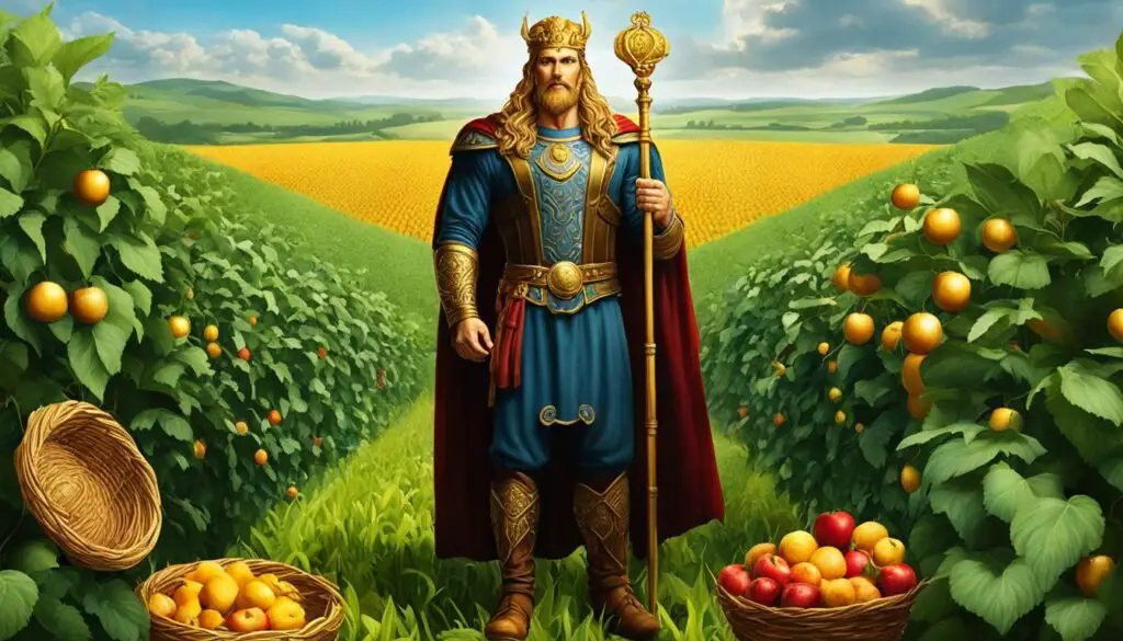 Norse God of prosperity and abundance