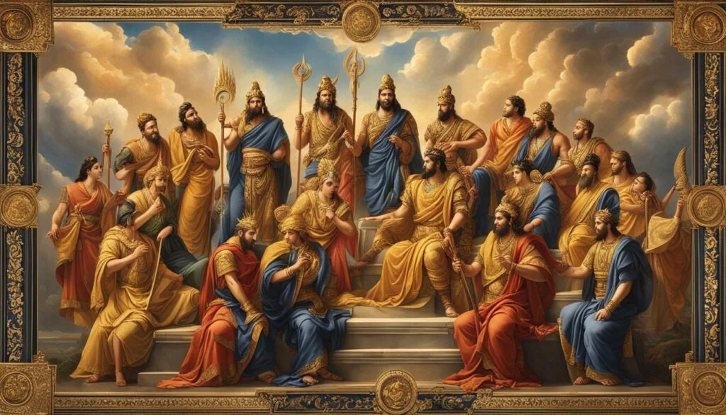Twelve Olympian Gods