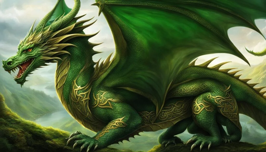 are there dragons in celtic mythology