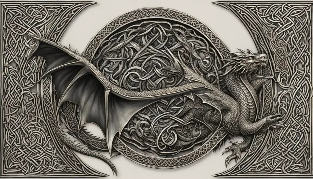 celtic dragon symbols