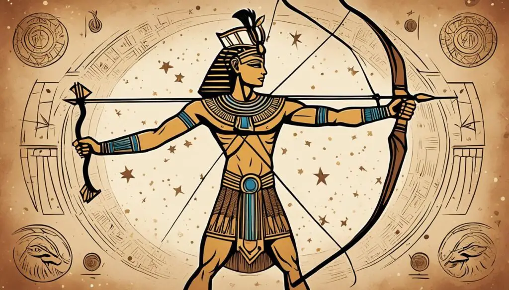deities linked to sagittarius in ancient egypt