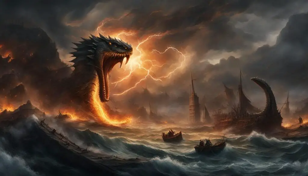 destruction of Midgard in Norse Mythology