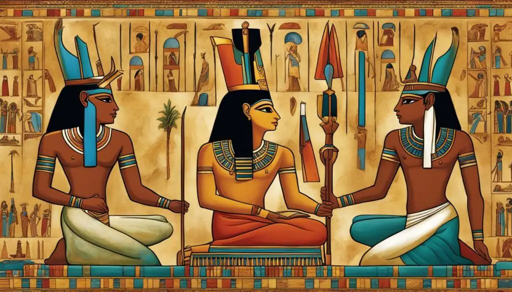 how many gods are in egyptian mythology
