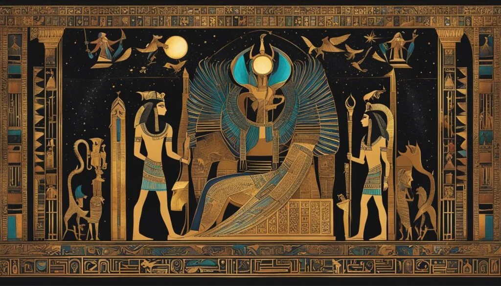 how many realms are there in egyptian mythology