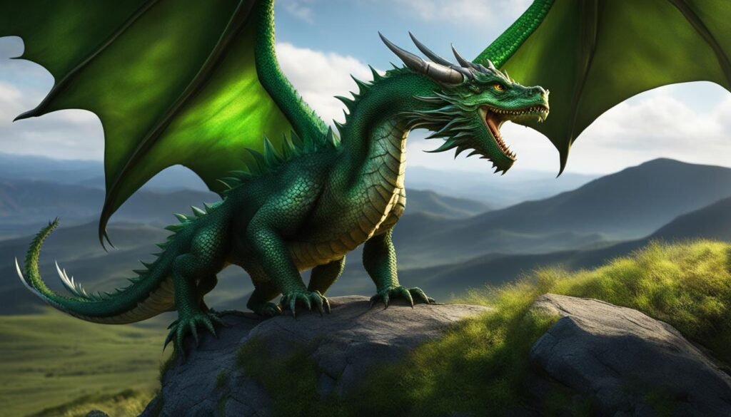 irish mythical dragons