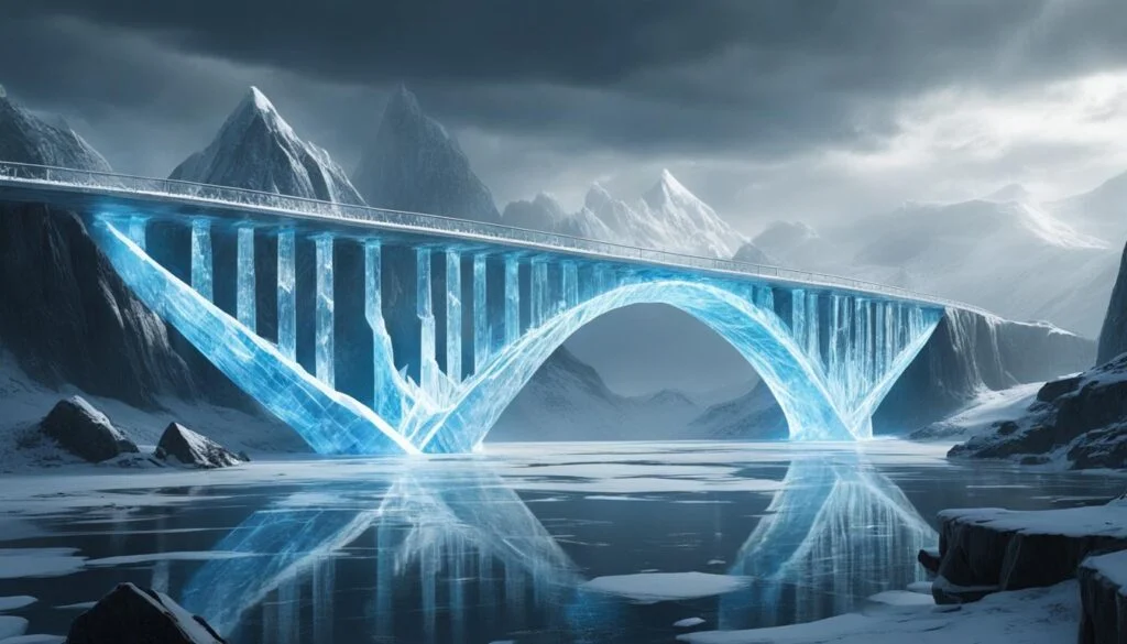 mythical bridge connecting realms