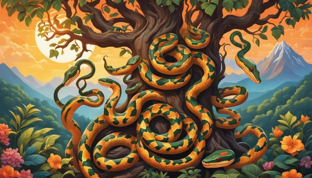 mythical snakes in fertility rituals