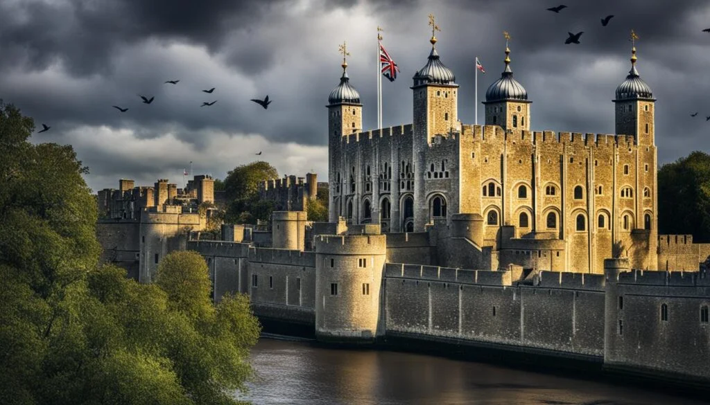 ravens at the Tower of London