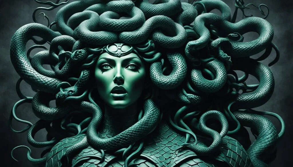 symbolism of Medusa's snake hair