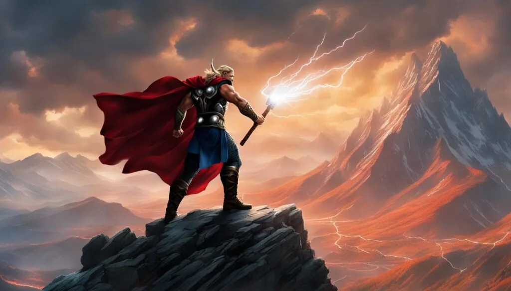 thor's strength and bravery