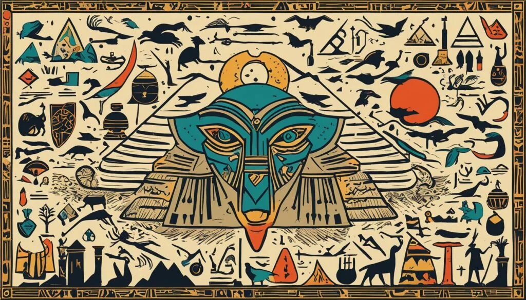 what egyptian god did the plagues represent