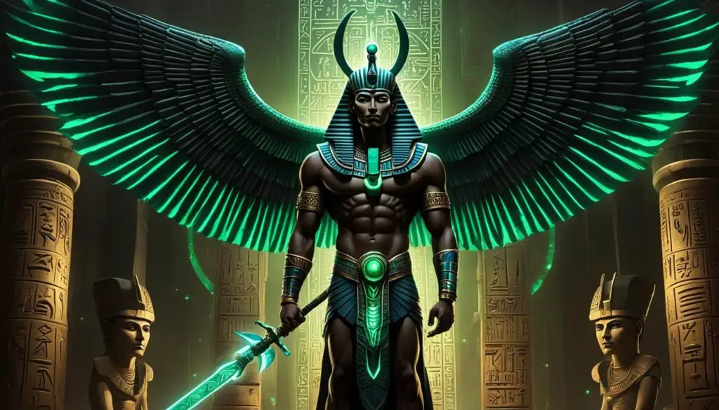 what egyptian god guards the underworld