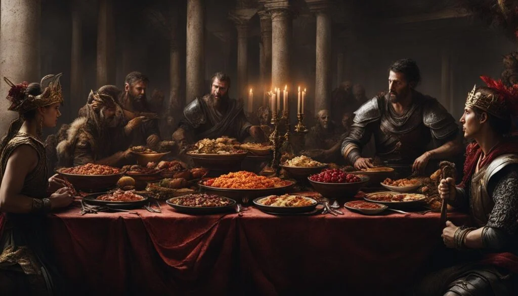 Atreus and Thyestes feast