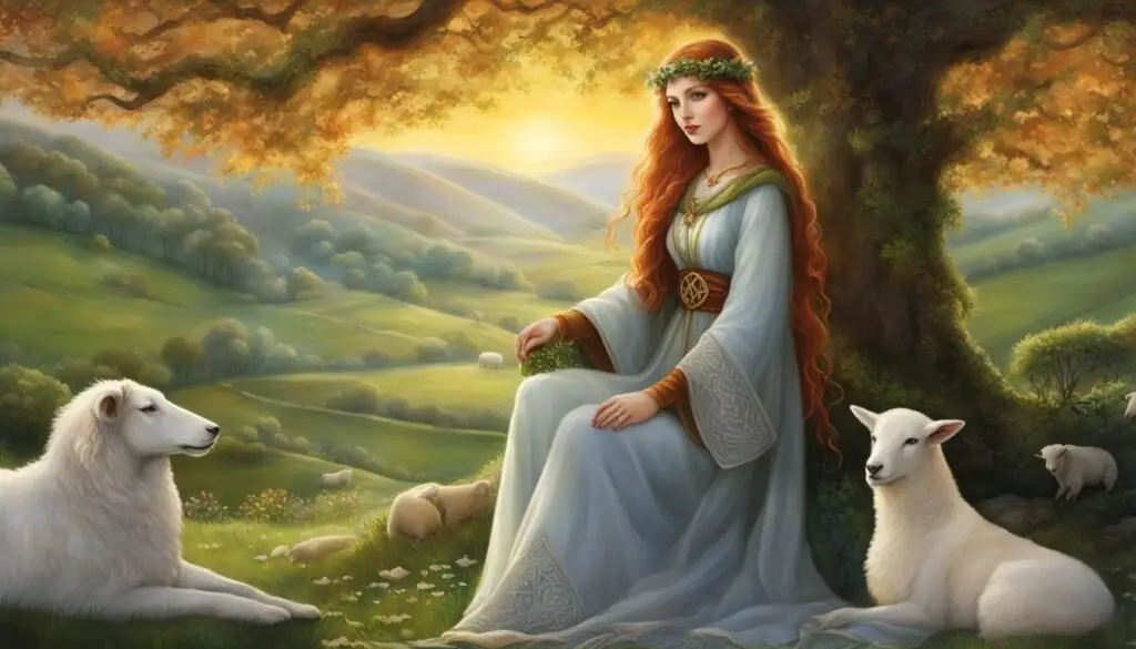 Brigid Celtic goddess and Saint Brigid