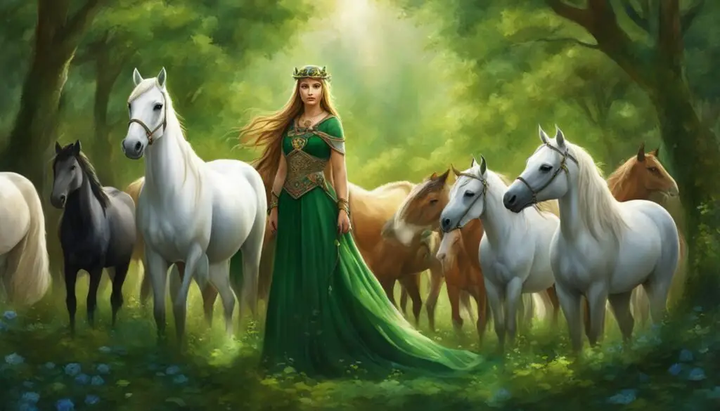 Celtic goddess Epona