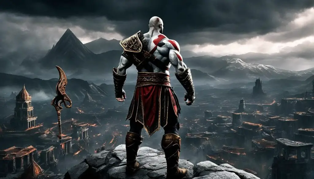 Kratos video game character
