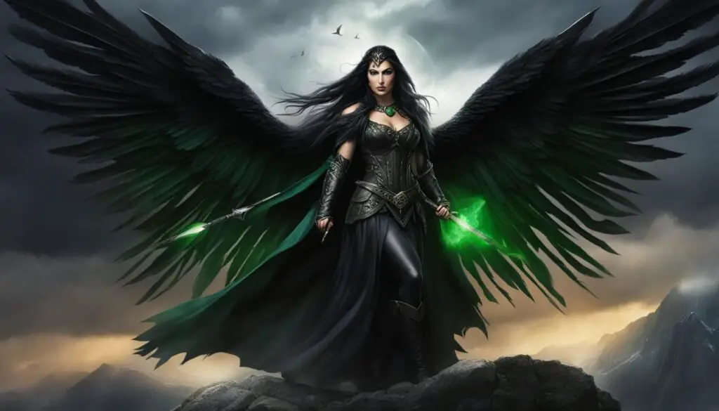 The Morrigan - Celtic Version of the Valkyrie