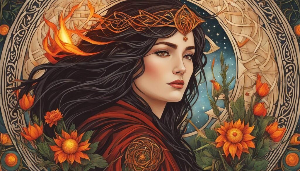 What are the origins and significance of Brigid in Celtic mythology?