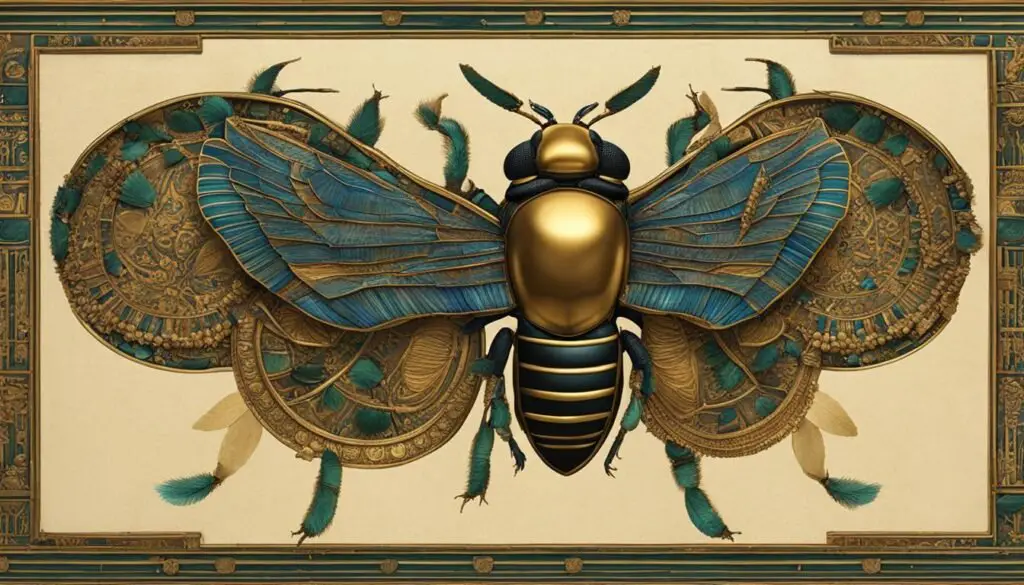 ancient Egyptian beetle god