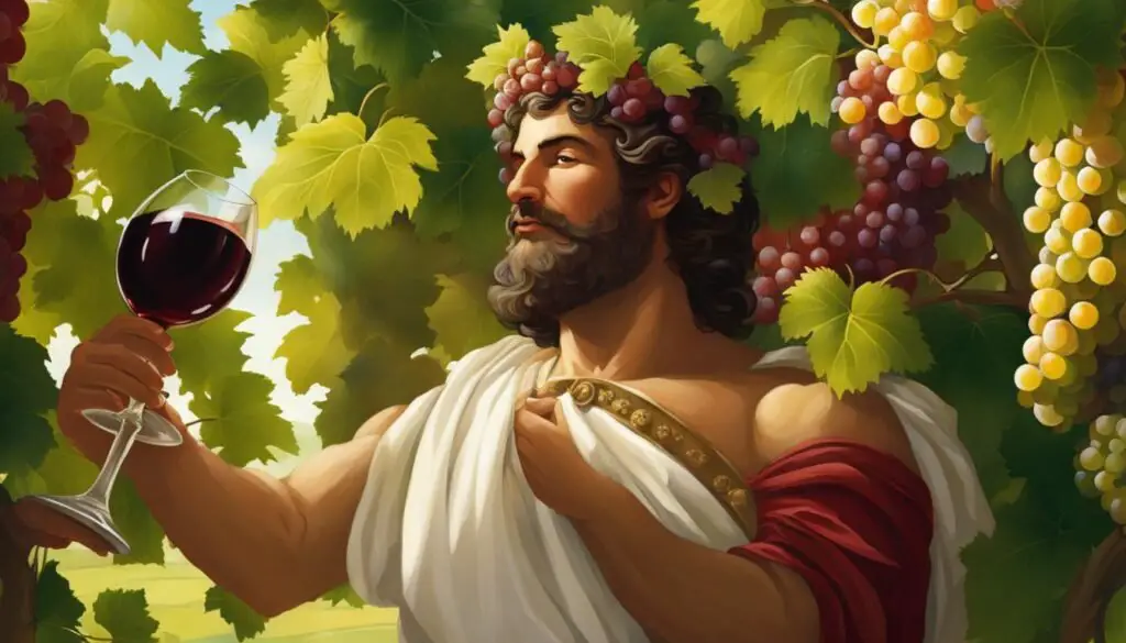 bacchus wine god
