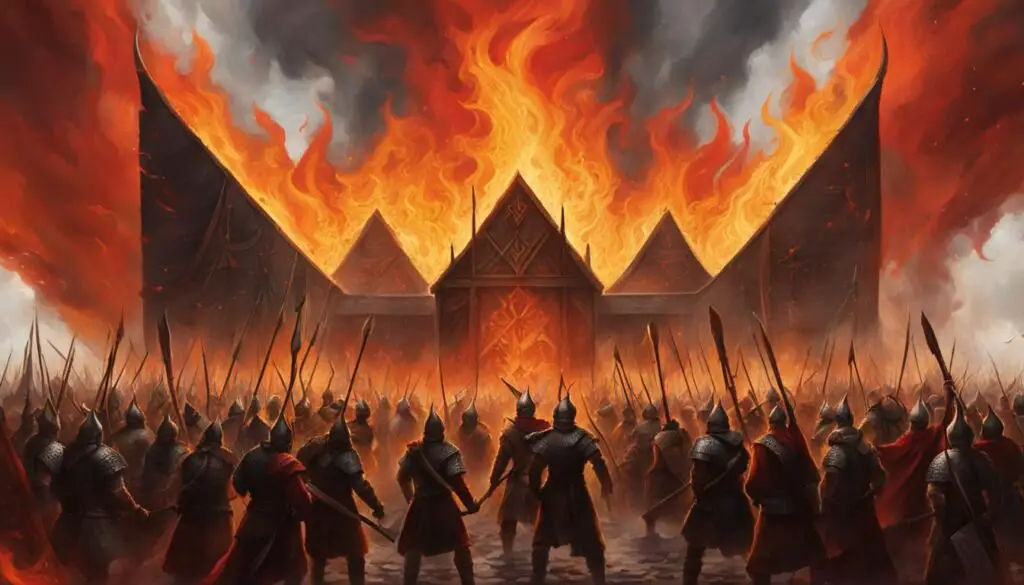 fire in Viking culture