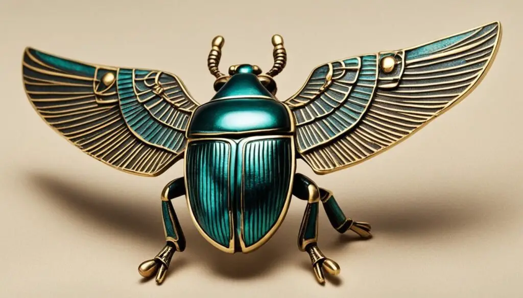scarab beetle amulets
