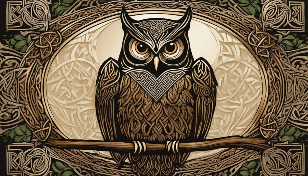 what does the owl symbolize in celtic mythology