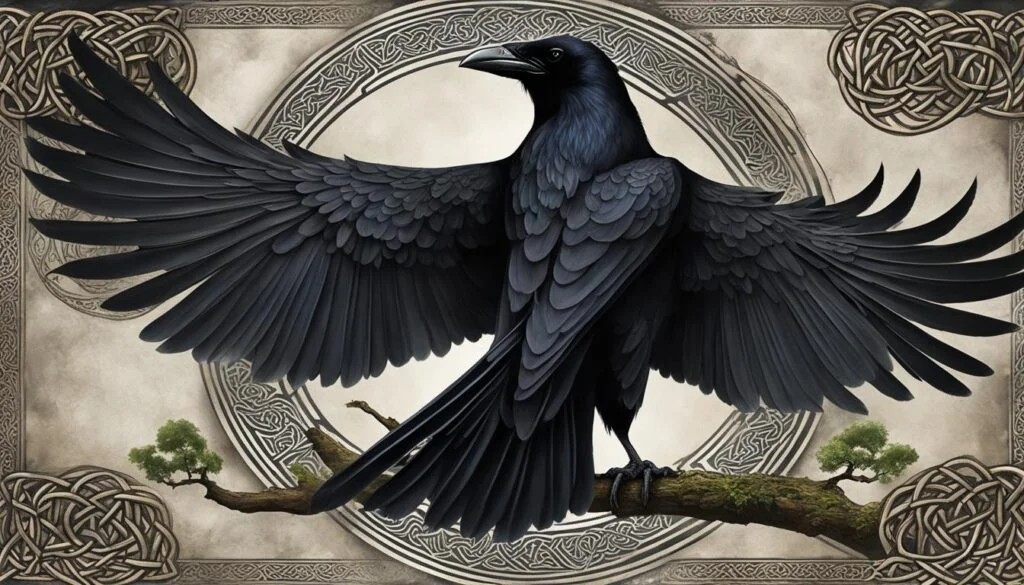 what does the raven symbolize in celtic mythology