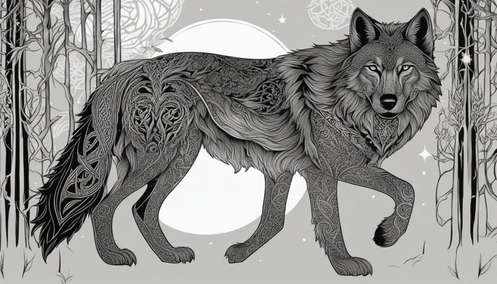 what does the wolf symbolize in celtic mythology