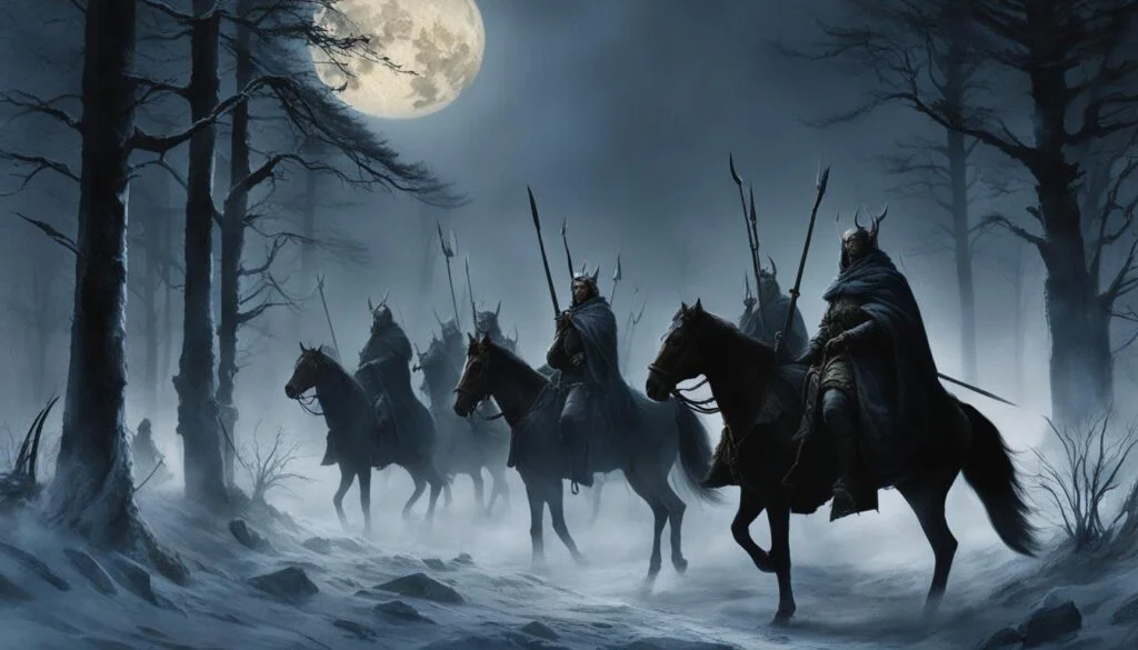 wild hunt in Norse mythology timeline
