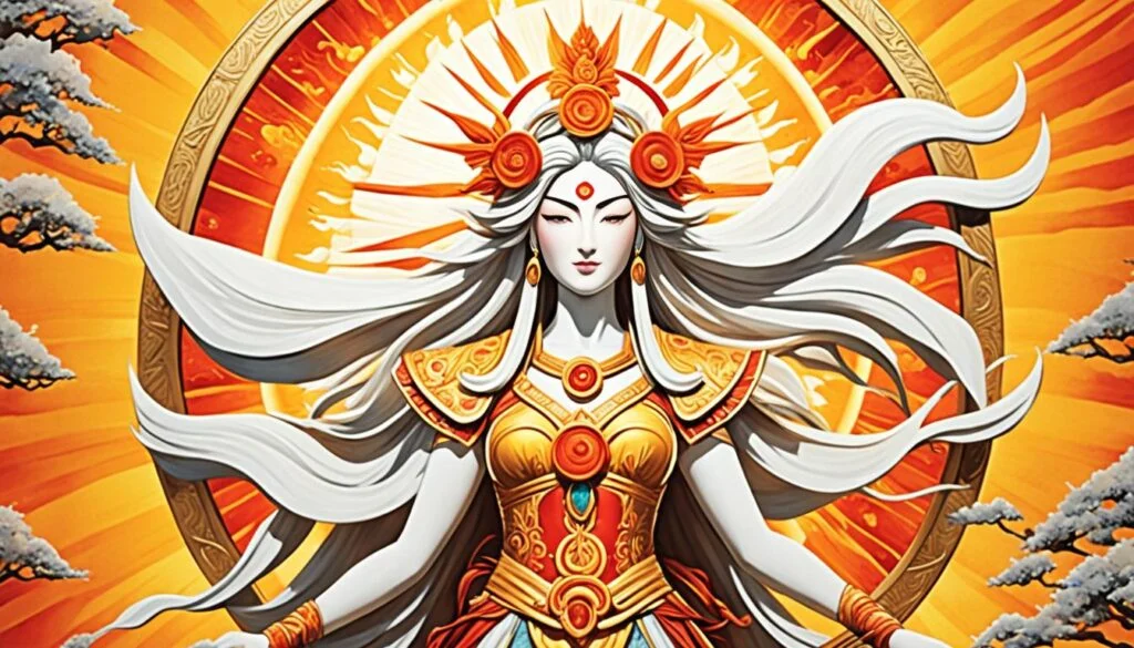 sun goddess Amaterasu