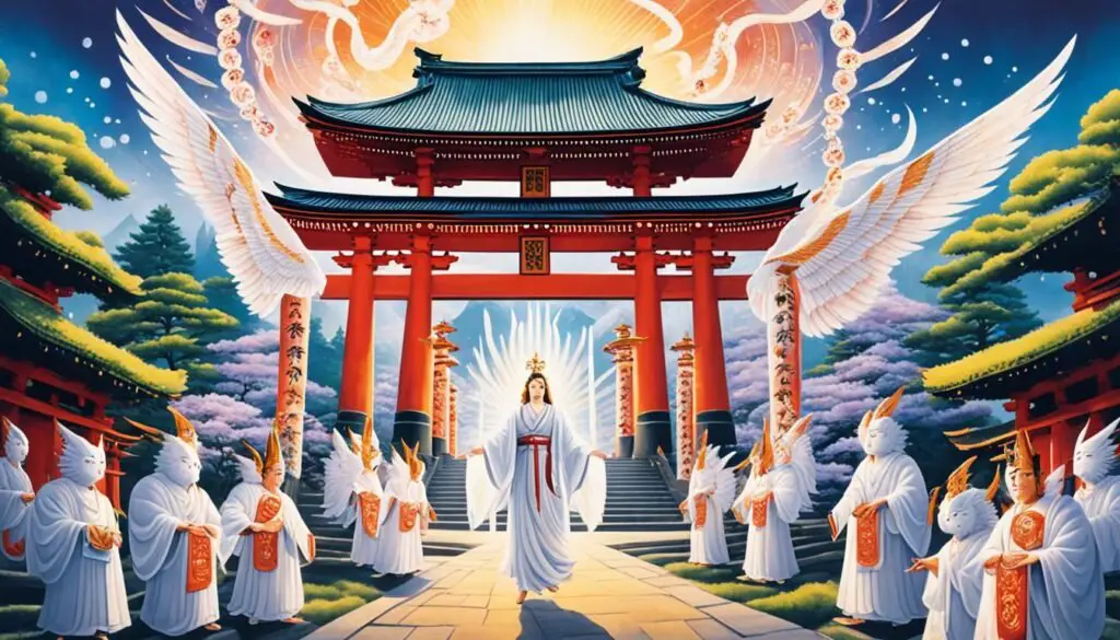 angelic entities in Shinto