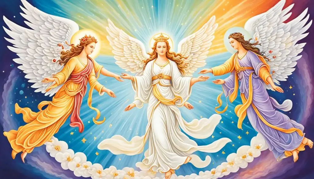 differences and similarities between angels, kami and bodhisattvas