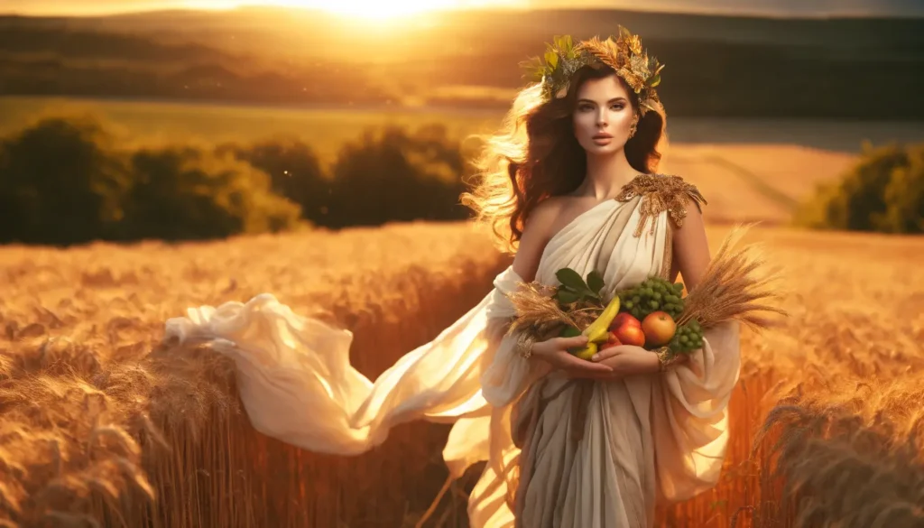 Demeter: Greek Mythology's Harvest Goddess