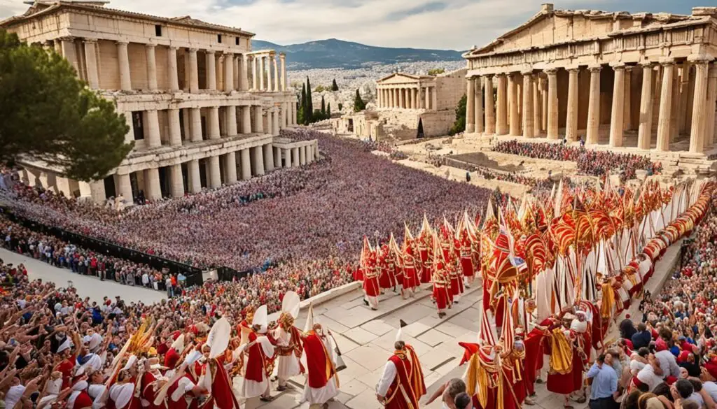 Panathenaic procession