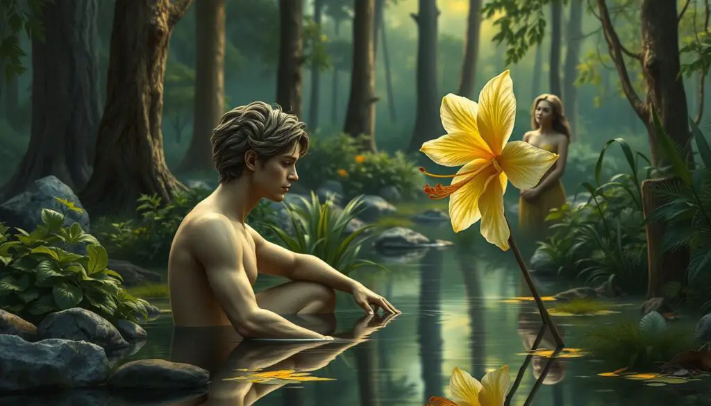 Echo and Narcissus in Greek mythology