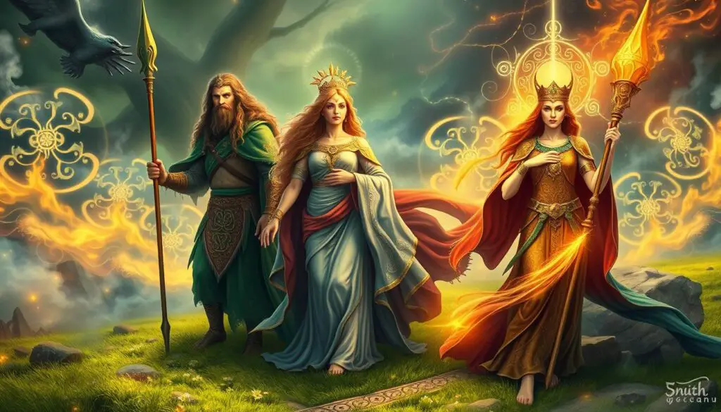 Prominent Members of the Tuatha Dé Danann